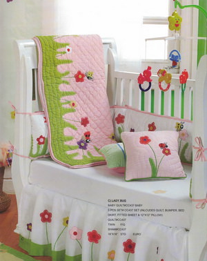 Lady Bug bedding set