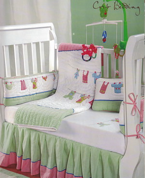 Wash Day baby bedding set