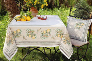 Section Provencal Tablecloths.
