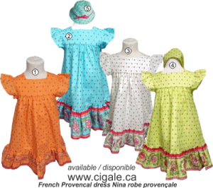 Children Dresses and Skirts from France