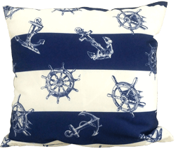 Cushion Natural Blue.