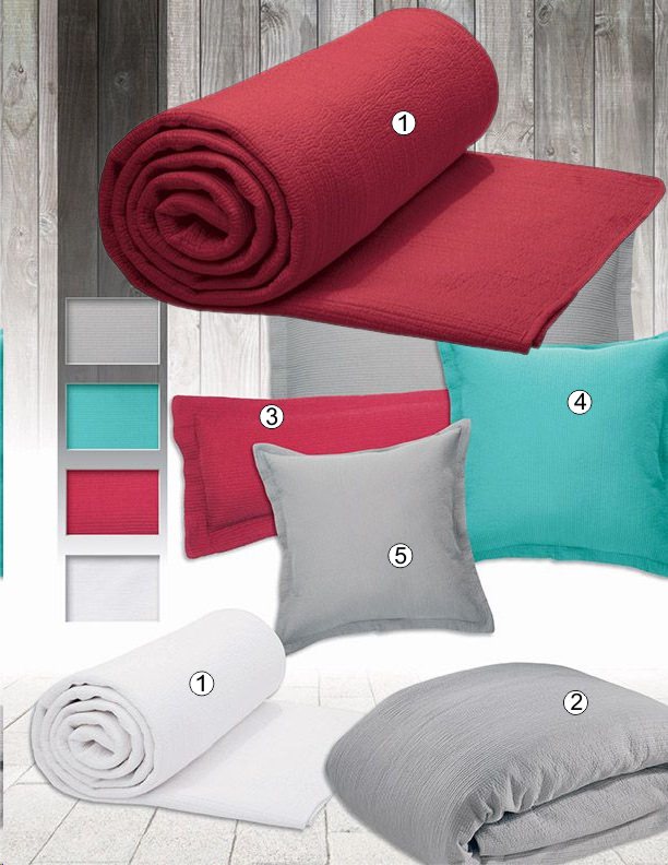 The bungalow Bedding collection from Brunelli