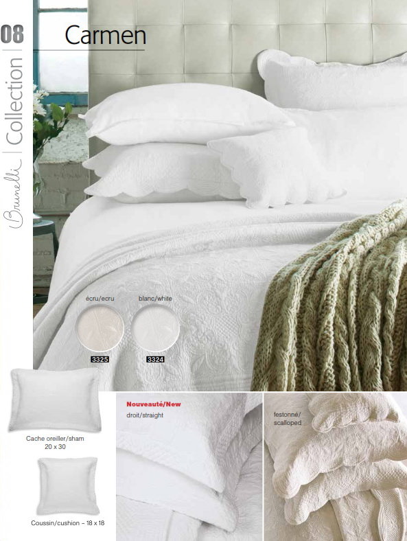 Carmen, a Bedding collection from Brunelli