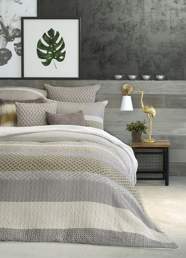 Ethan, a quilted Duvet cover Bedding collection from Brunelli