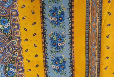 Provence jaune bleu