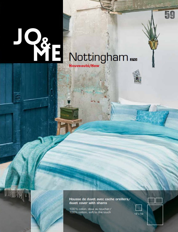 Nottingham de Brunelli, la nouvelle marque JO & ME aux tendances de l'Europe.