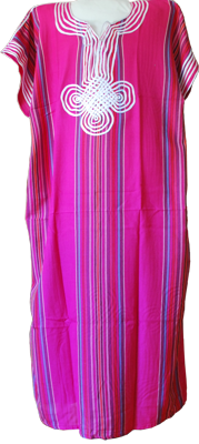 Robe marocaine framboise