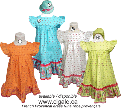 Robes provencales Nina