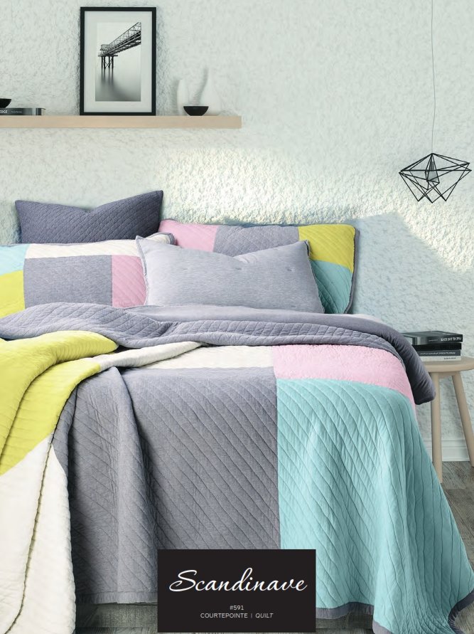 Scandinave, a Quilt Bedding collection from Brunelli