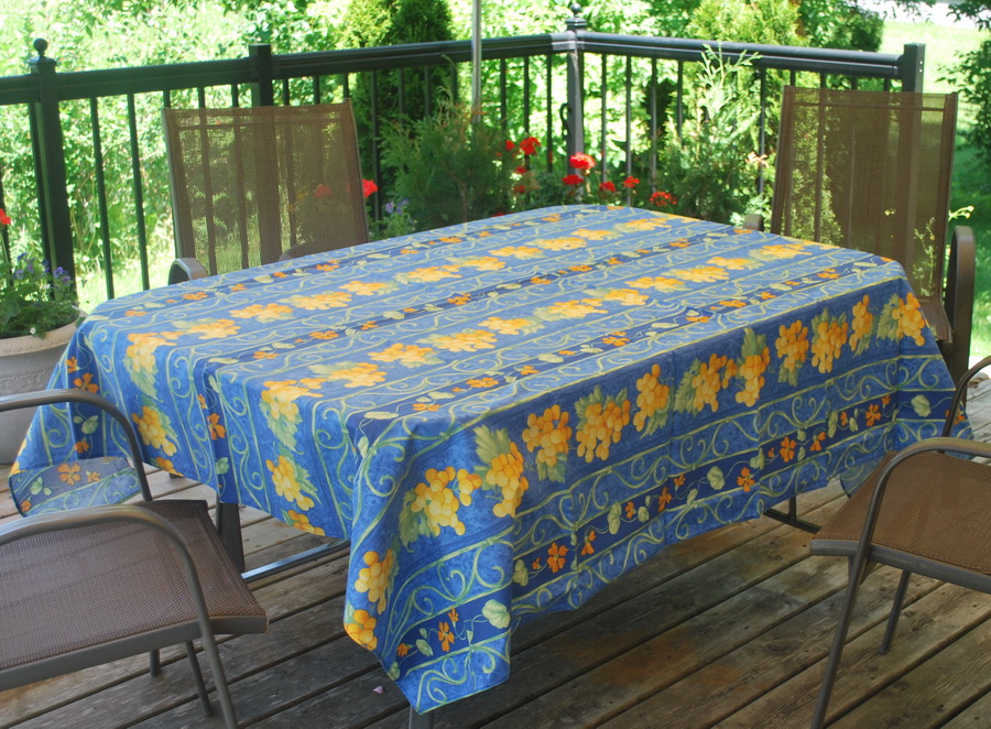 Image for Bleu raisin Tablecloth