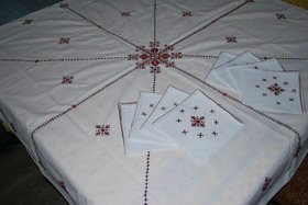 Nappe marocaine carrée