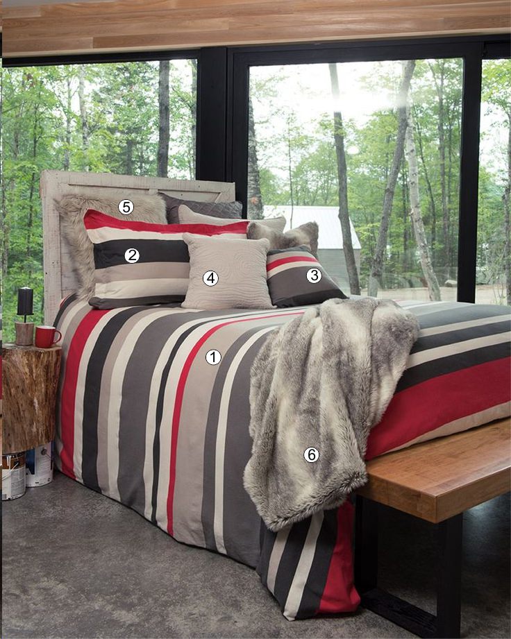 The Tremblant Bedding collection from Brunelli