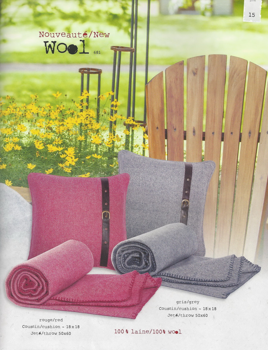 Wool, une collection de literie Brunelli